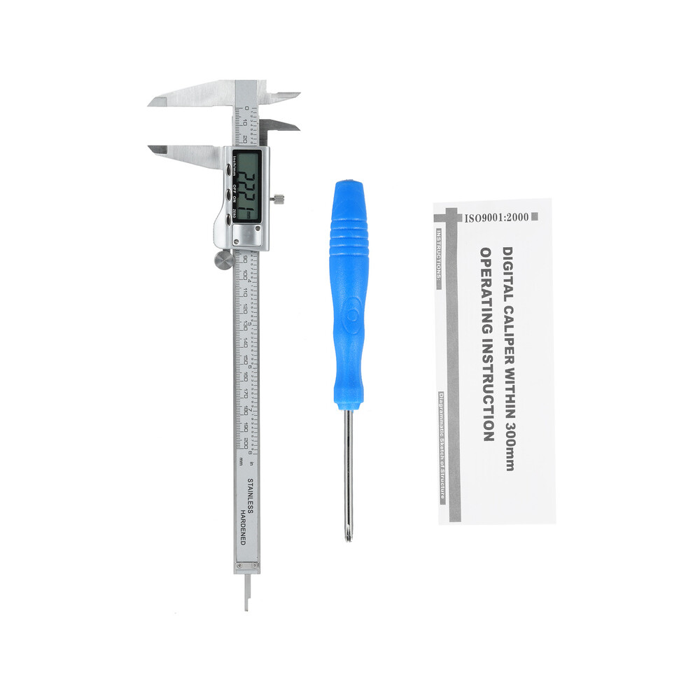 (8Inch 200Mm) Measuring Tool Stainless Steel Digital Caliper 8 "200Mm Messschieber Paquimetro Measuring Instrument 9008532342507