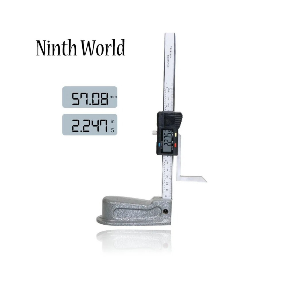 Digital Height Gauge Electronic Digital Height Gauge Vernier Caliper Ruler Wood Table Marking Ruler 9008532345881