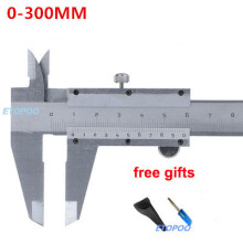 (300mm steel) Vernier Caliper Steel Caliper Gauge Micrometer Pie De Rey Paquimetro Plastic Digital Caliper Ruler