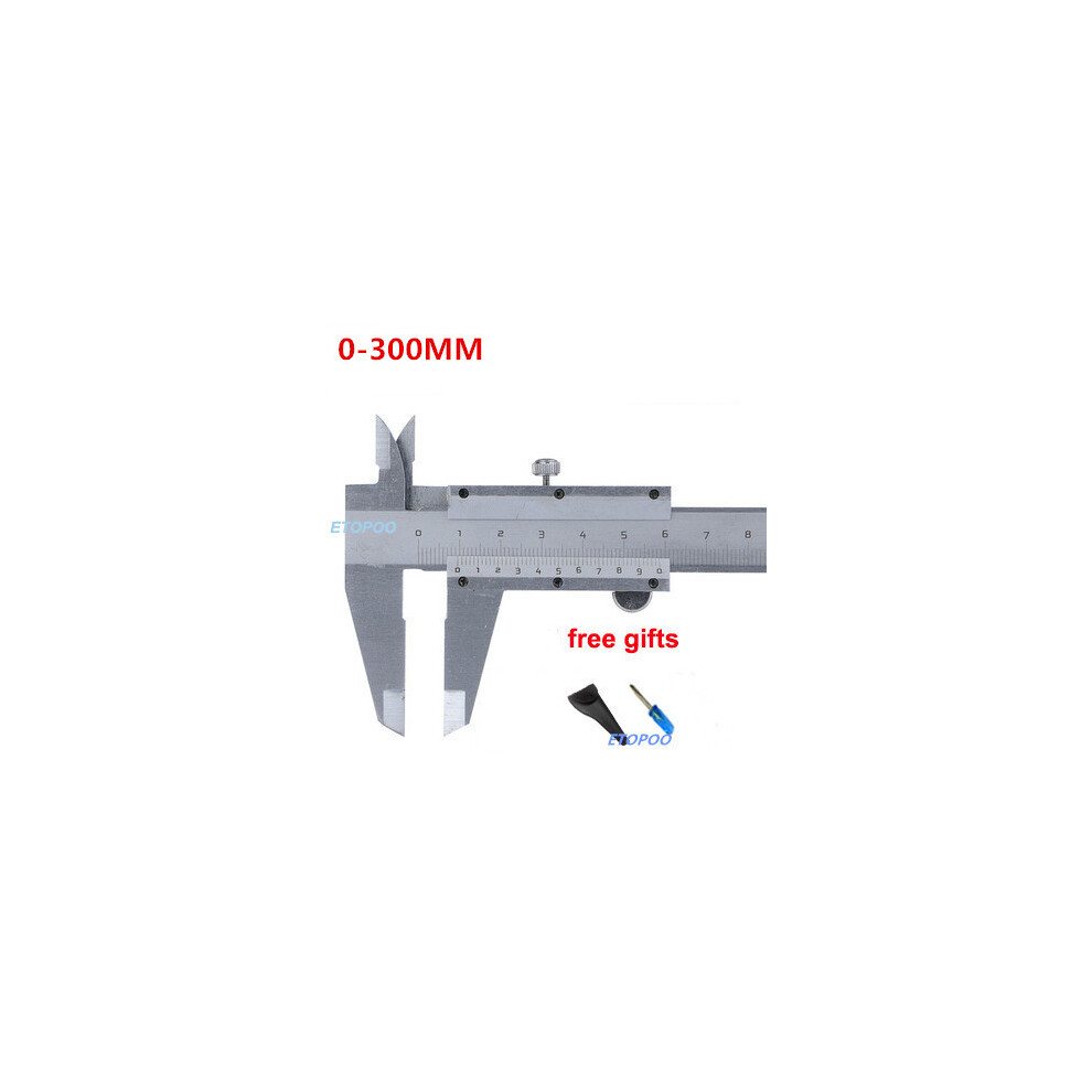 (300Mm Steel) Vernier Caliper Steel Caliper Gauge Micrometer Pie De Rey Paquimetro Plastic Digital Caliper Ruler 9008532340725