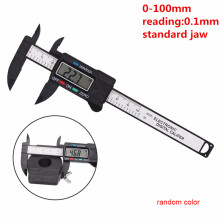 (100mm plastic) Vernier Caliper Steel Caliper Gauge Micrometer Pie De Rey Paquimetro Plastic Digital Caliper Ruler