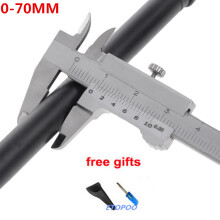 (70mm steel) Vernier Caliper Steel Caliper Gauge Micrometer Pie De Rey Paquimetro Plastic Digital Caliper Ruler