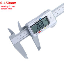(150mm plastic) Vernier Caliper Steel Caliper Gauge Micrometer Pie De Rey Paquimetro Plastic Digital Caliper Ruler