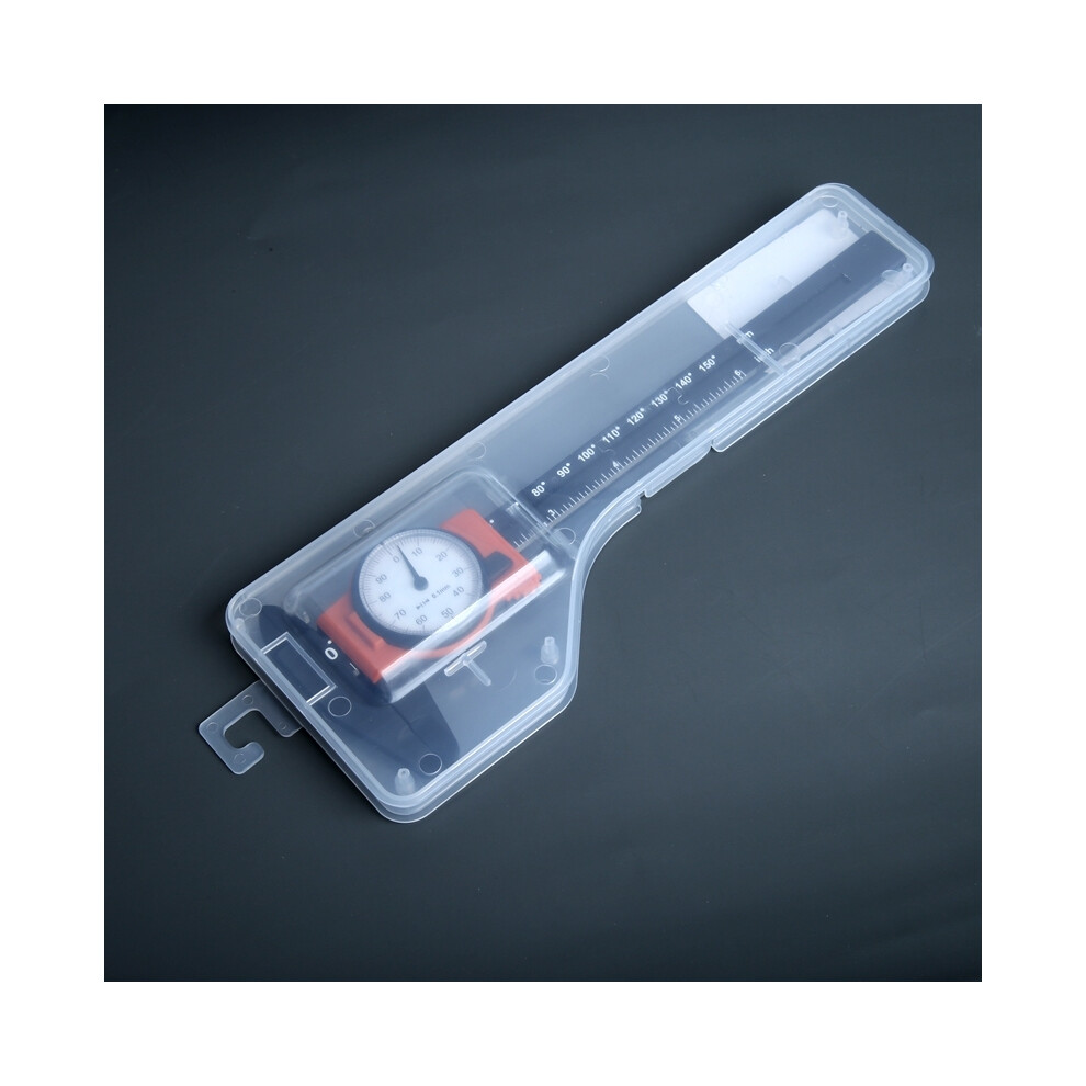 (Orange) 0.1Mm Precision Scratch-Proof Plastic Dial Vernier Calipers Jewellery Coin Measuring Tools Dial Caliper 9008532344754