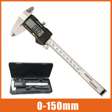 (0-150mm) Mini Pocket Stainless Steel Digital CaliperElectronic Vernier Caliper Slider Caliper Gem Thickness Gauge