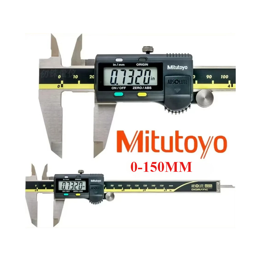 (0-150Mm) Mitutoyo Digital Caliper Stainless Steel Woodworking Tools 0-300Mm Caliper Digital Ruler Vernier Caliper 9008532346017
