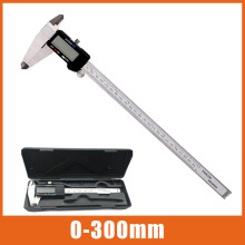 (0-300mm) Mini Pocket Stainless Steel Digital CaliperElectronic Vernier Caliper Slider Caliper Gem Thickness Gauge