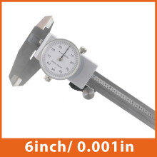(6inch 0.001in) Dial Caliper Metal Vernier Caliper digital electronic caliper micrometer Ruler Depth Measuring Tool