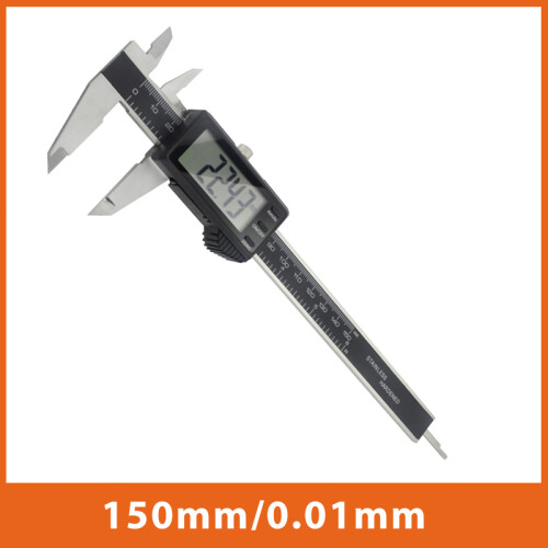 (0-150MM Large) Dial Caliper Metal Vernier Caliper digital electronic caliper micrometer Ruler Depth Measuring Tool