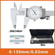 (dial caliper 0.02mm) Dial Caliper Metal Vernier Caliper digital electronic caliper micrometer Ruler Depth Measuring Tool