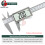 (Without battery) Digital Caliper High Precision Vernier Calipers Micrometer Caliper Mechanical Measure Portable Caliber 3