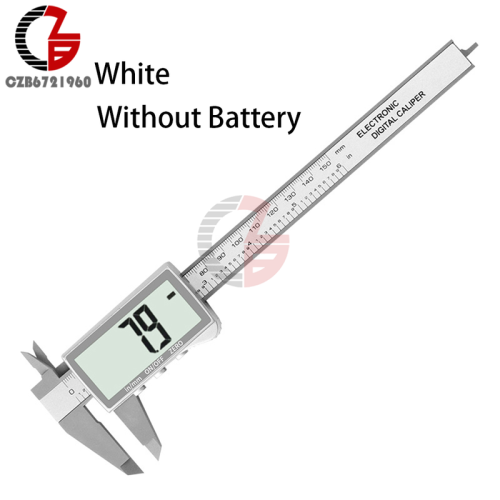 (Without battery) Digital Caliper High Precision Vernier Calipers Micrometer Caliper Mechanical Measure Portable Caliber