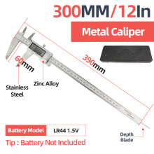 (Box Metal Caliper 3) Quality Caliper Professional And Digital Pachymeter Woodworking Tools Micrometer Depth Guage Pachometer