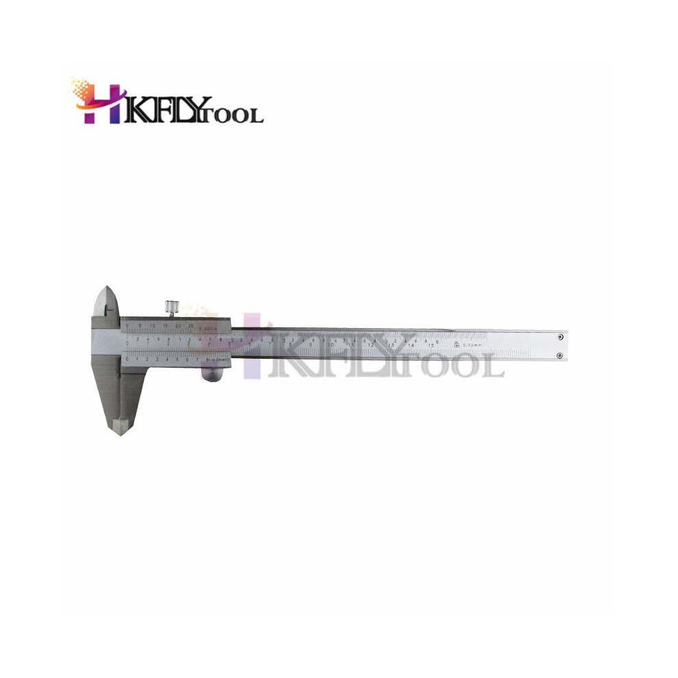 (150Mm) Mini Vernier Caliper Hardened Metric Machinist 100Mm 4Inch Stainless Steel Guage Portable Measuring 9008532347533