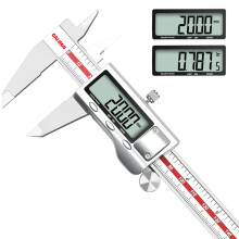 (150mm) Digital Caliper Measuring Tool, 0-6 inch Electronic Caliper with Premium Large LCD Screen,Metric/Imperial