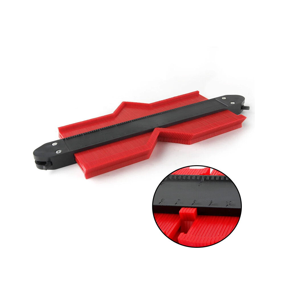 (20In General) Locking Wider Contour Gauge 1Pcs Profile Tool Tiles Edge Shaping Wood Measure Ruler Laminate Wood Marking 9008532338944