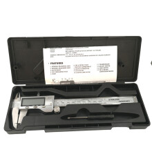 (with plastic box) Digital vernier caliper Stainless steel caliper 6 inch 0.01mm digital display electronic ruler length