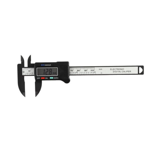 (A) 100mm LED Electronic Digital Caliper Vernier Caliper Gauge Micrometer Measuring Tool Digital Ruler