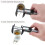 (as shown) 0-100mm Digital Vernier Caliper Accurately Display with Large LCD Screen 5