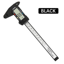 (150mm Black) 150mm Digital Caliper 6inch All-plastic Calipers LCD Electronic Vernier Caliper Jewelry Literary Play