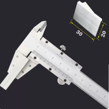 (vernier) 6inch Wire rope calipers wide large jaw BROAD FACE cable vernier caliper Measuring Tool