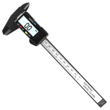 (0-150mm Black) New Arrival 100mm150mm 6 inch LCD Digital Electronic Vernier Caliper Gauge Micrometer Measuring Tool