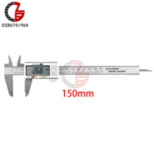 (150mm) Caliper Measuring Tool Digital Caliper 100mm 150mm Digital Micrometer Waterproof Easy Switch from Inch