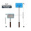 (blue) Car Windshield Glass Cleaner Microfiber Car Window Cleaning Brush Extendable Handle Interior Exterior 1