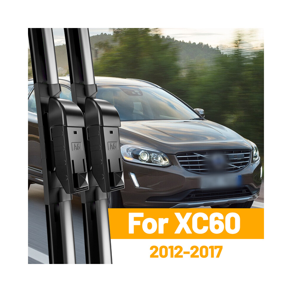 (XC60 2012-2017) Wiper Front Wiper Blades For Volvo XC60 2012 2013 2014 2015 2016 2017 Windshield Windscreen 26"+20"-image-OPC-PGJQHVR-NEW