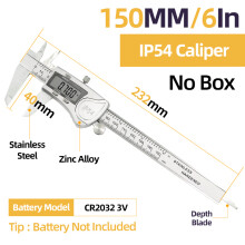 (IP54 Caliper) Metal Caliper Digital Caliper Stainless Steel Digital Pachymeter Digital Micrometer Vernier Calipers