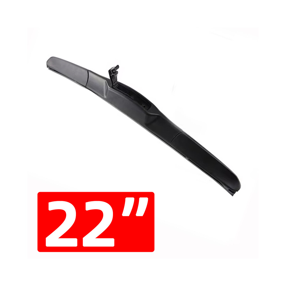 (22Inch) Three Section Windshield Wiper For Automobiles Universal J/U-Shaped Boneless Wiper Blade Silent 9008532323148