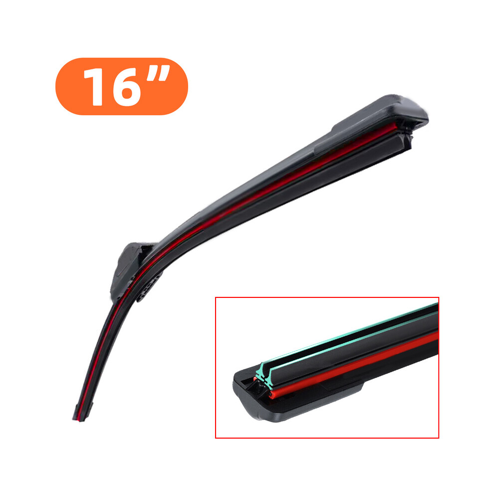 (16Inch) General Motors Dual Rubber Wiper Blades 9008532320215