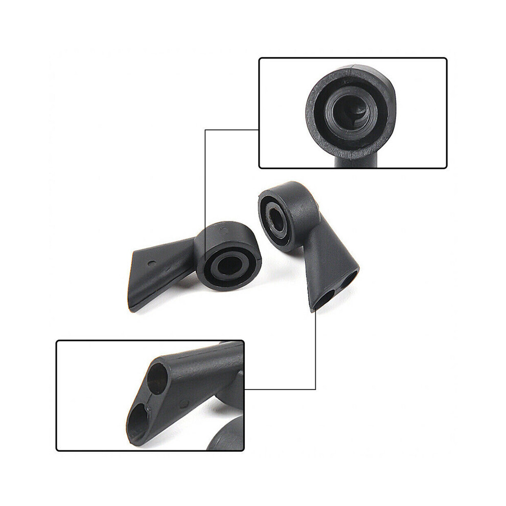 2 Pcs Windshield Wiper Spray Jets Washer For Audi A1 A3 A4 Q7 8E9955985 8K9955985a Windshield Spray 9008532308411