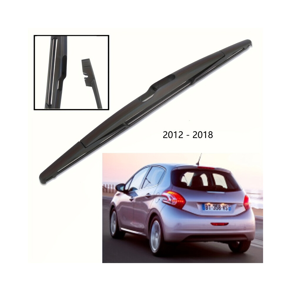 (14In) Rear Wiper Blade Windshield Windscreen Clean Tailgate Window Car Rain Brush For Peugeot 208 A9 Mk1 9008532321915