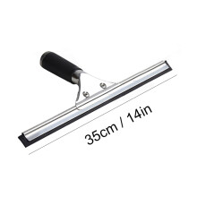 (35cm) 6in 10in 14in 18in Shower Squeegee Stainless Steel Window Squeegee Shower Cleaner with Replaceable Wiper