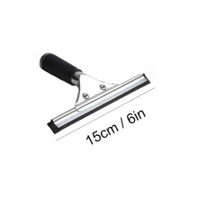 (15cm) 6in 10in 14in 18in Shower Squeegee Stainless Steel Window Squeegee Shower Cleaner with Replaceable Wiper