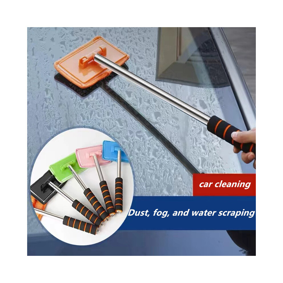 (1Pc Random Color) Car Windshield Defogging Wiping Extendable Cleaning Brush Front Windshield Window Wiper Tool Auto Cleaning 9008532322493