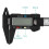 (0-100mm) Digital Caliper Accurate Woodworking Angle Meter Adjustable LCD Screen Vernier Calipers Pachometer Rulers 5