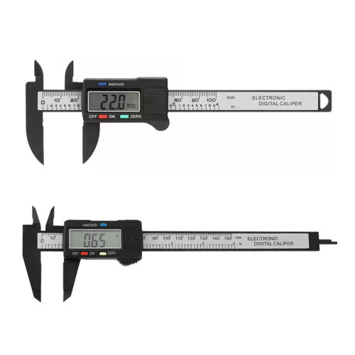 (0-100mm) Digital Caliper Accurate Woodworking Angle Meter Adjustable LCD Screen Vernier Calipers Pachometer Rulers 1