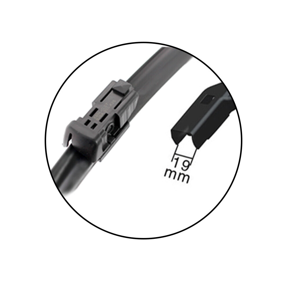 (K, 18inch) OEM Quality Premium All-Seasons Durable Stable And Quiet Front Windshield Wiper Blades for 99% models,for-image-OPC-PGJQKP8-NEW