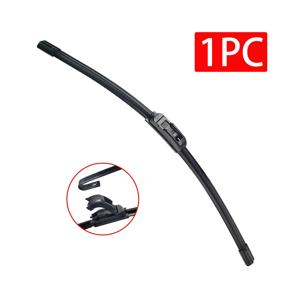 (1PC Wiper, 17 inch (425mm)) Car Windshield Wiper Blade J/U-Shaped Universal Frameless And Unsupported Car Wiper Blade-image-OPC-PGJQKT7-NEW