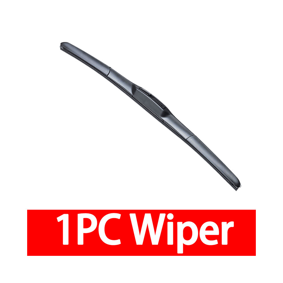 (1PC Wiper, 21 inch (525mm)) Car Windshield Wiper Blade Universal J/U-Shaped Hook Three-Stage Wiper Blade Natural Rubber Strip-image-OPC-PGJQKXD-NEW