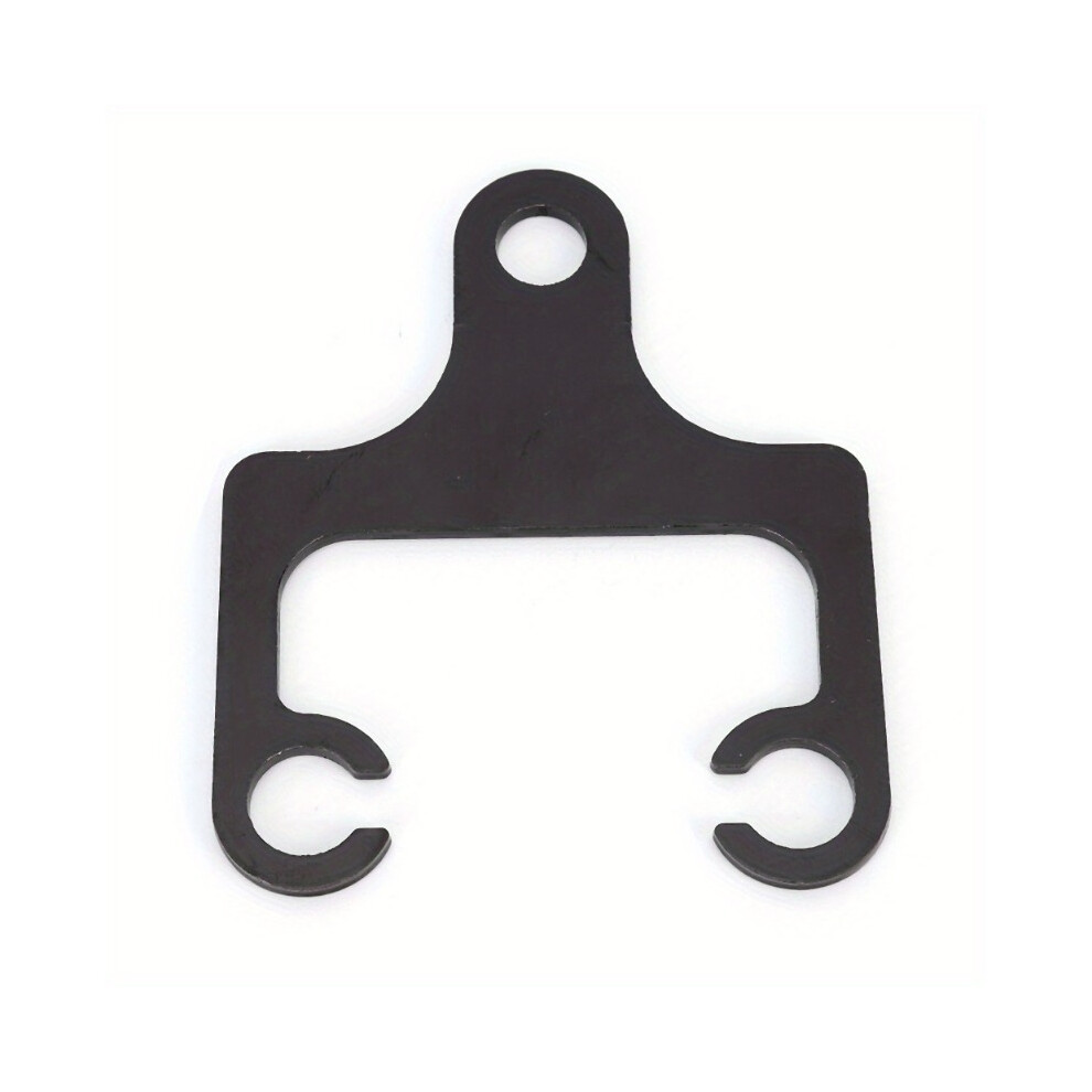 (Black) Universal Motorcycle Scooter Instrument Speedometer Mount Odometer Tachometer Fixing Gauge Iron Bracket Black 9008532337480