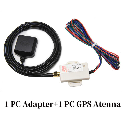 (A set) Universal GPS Speed Sensor Mini Speedometer Sensor Adapter Kit with GPS Antenna Speedometer Gauge Signal
