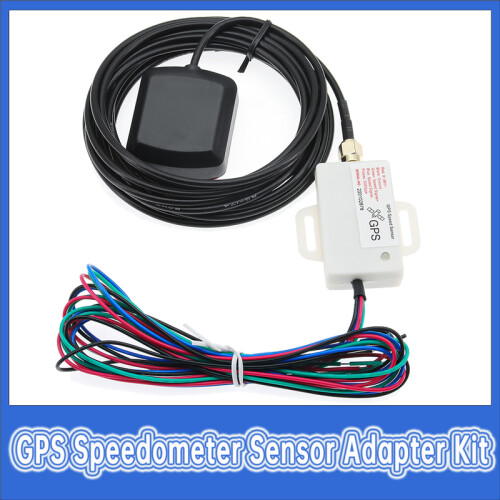 (A set) Universal GPS Speed Sensor Mini Speedometer Sensor Adapter Kit with GPS Antenna Speedometer Gauge Signal 2