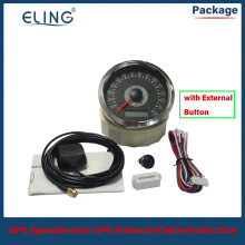 (150M-BS-classical) ELING Waterproof GPS Speedometer Car Motorcycle 85mm Adjustable Total Mileage with Red Yellow Backlight