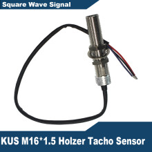(M16x1.5(holzer)) Newest Universal 140mm Diameter Truck Speedometer Odometer 0-125km/h With Backlight 9-36V