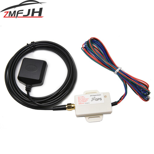 (Antenna X Adapter) Mini Universal Speedometer Sensor Adapter 3 Meter Kit GPS Speed Sender Odometer Compensation For Speedometer 1