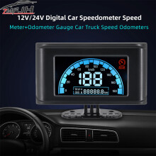 Universal Digital Speedometer Car Truck Speed Odometer LCD Display Gauge Digital Speed Meter TRIP LCD