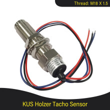 (M18x1.5(holzer)) Popular 140mm Diameter Truck Pulse Speedometer Odometer 0-125KM/H with Backlight for Minivan 9-36V